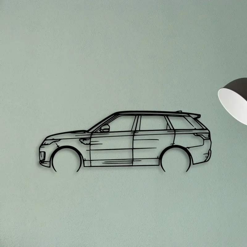 Range Sport 2020 — XS (50 cm) metal wall art