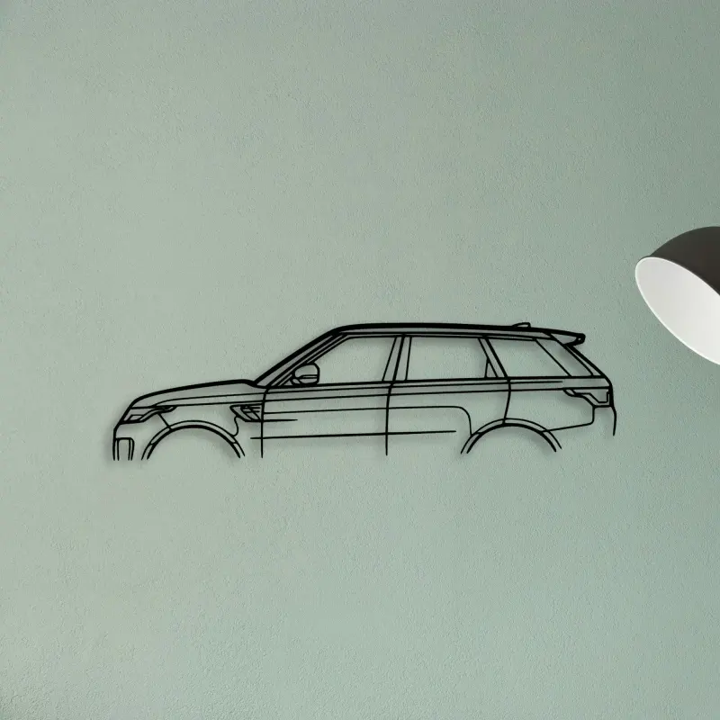 Range SVR — XS (50 cm) metal wall art