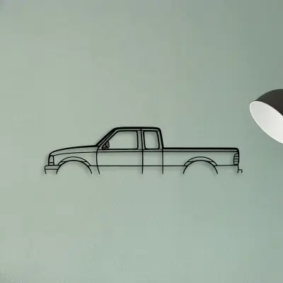 Ranger 2003 — XS (50 cm) metal wall art