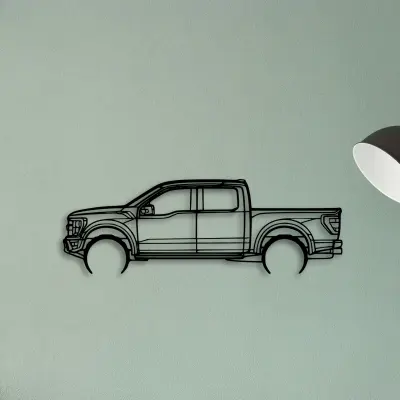 Raptor 2022 — XS (50 cm) metal wall art