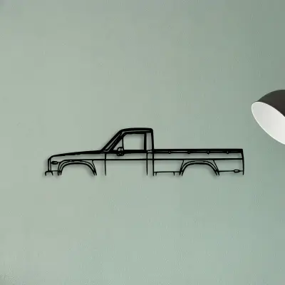 Repu 1974 — XS (50 cm) metal wall art