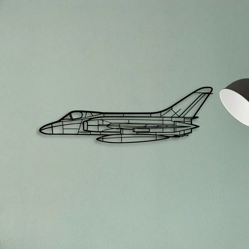 Rf 8G — XS (50 cm) metal wall art