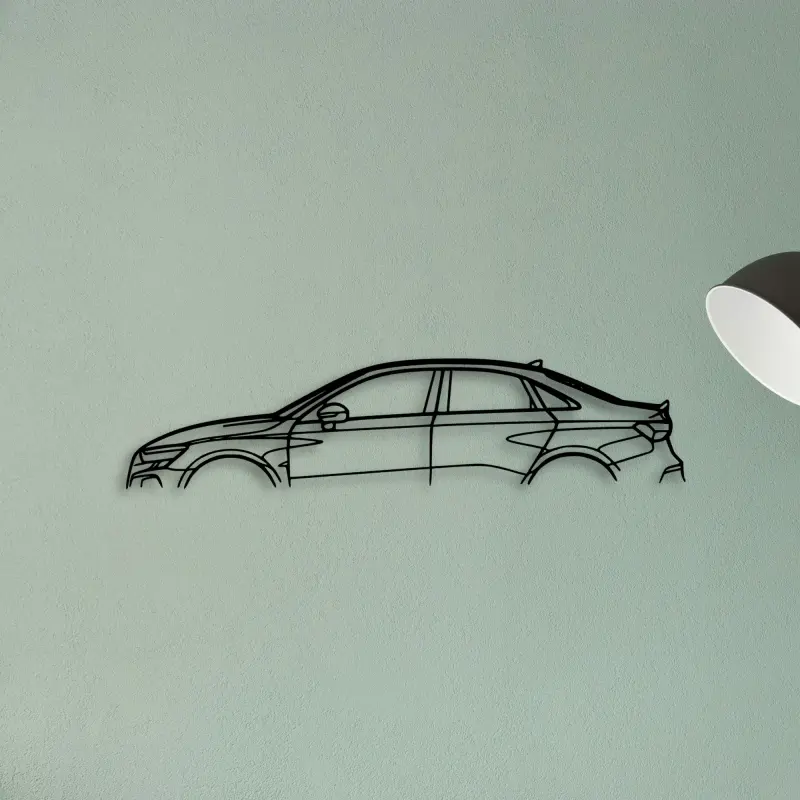 RS3 8Y — XS (50 cm) metal wall art