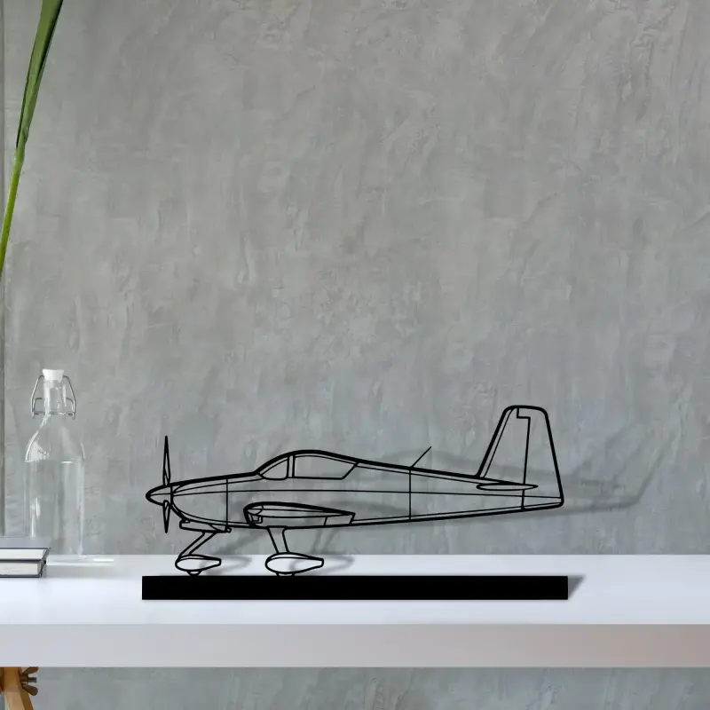 rv-7 — S (30 cm) metal wall art