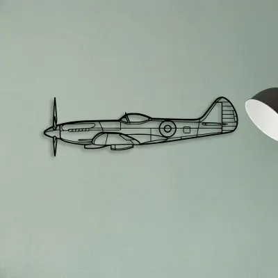 S 2T — XS (50 cm) metal wall art