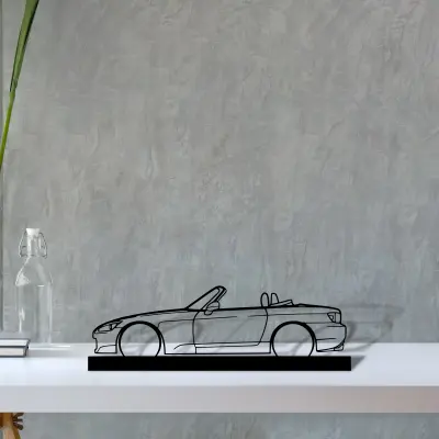 s2000 — S (30 cm) metal wall art