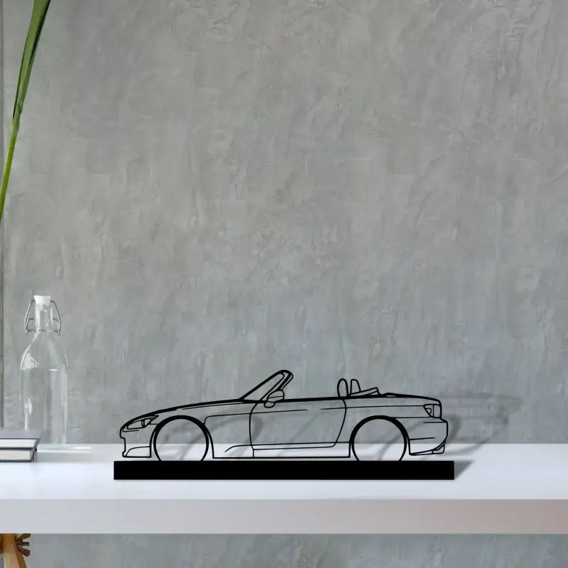 s2000 — S (30 cm) metal wall art