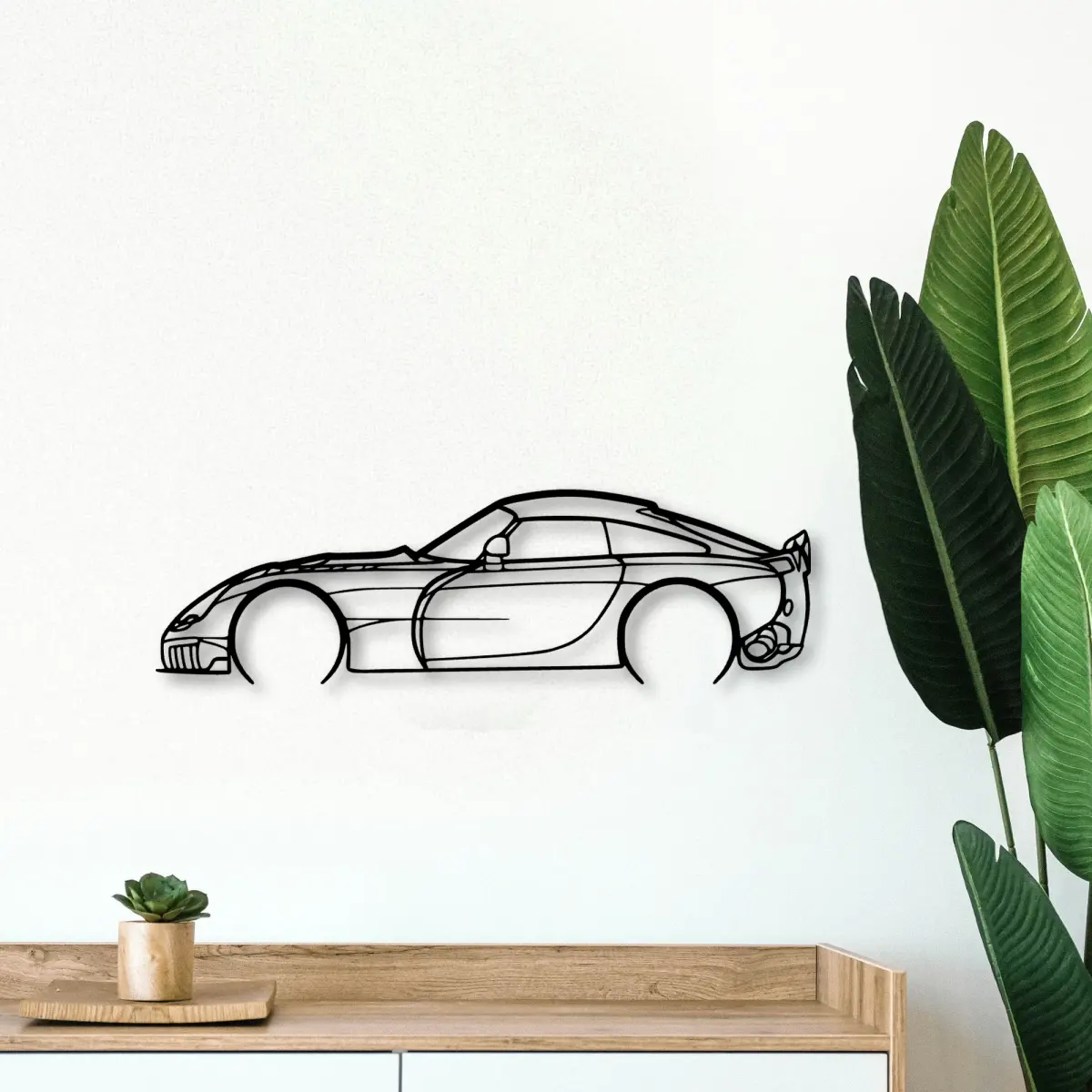 Tvr Sagaris 2005 laser-cut outline from the Tinvibe range