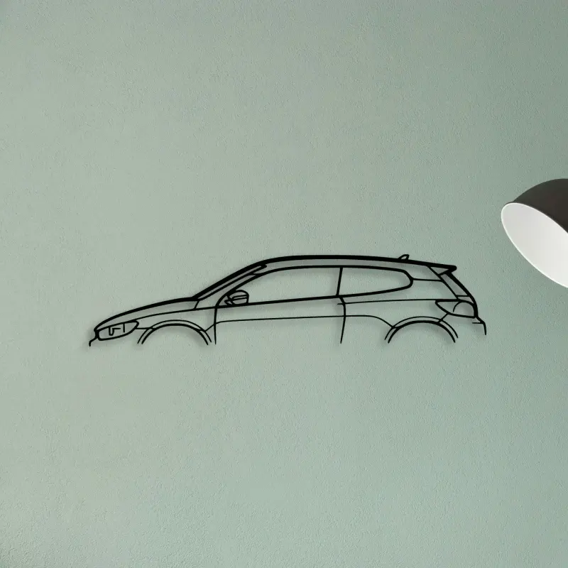 Scirocco 2008 — XS (50 cm) metal wall art