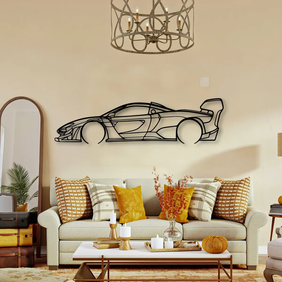 Mclaren Senna Gtr metal profile from the Tinvibe range