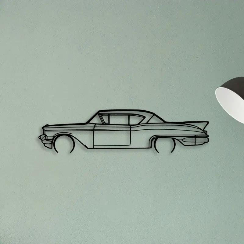 SEV 1957 — XS (50 cm) metal wall art