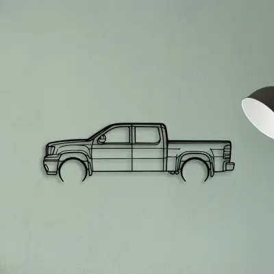 Sierra 1500 2013 — XS (50 cm) metal wall art