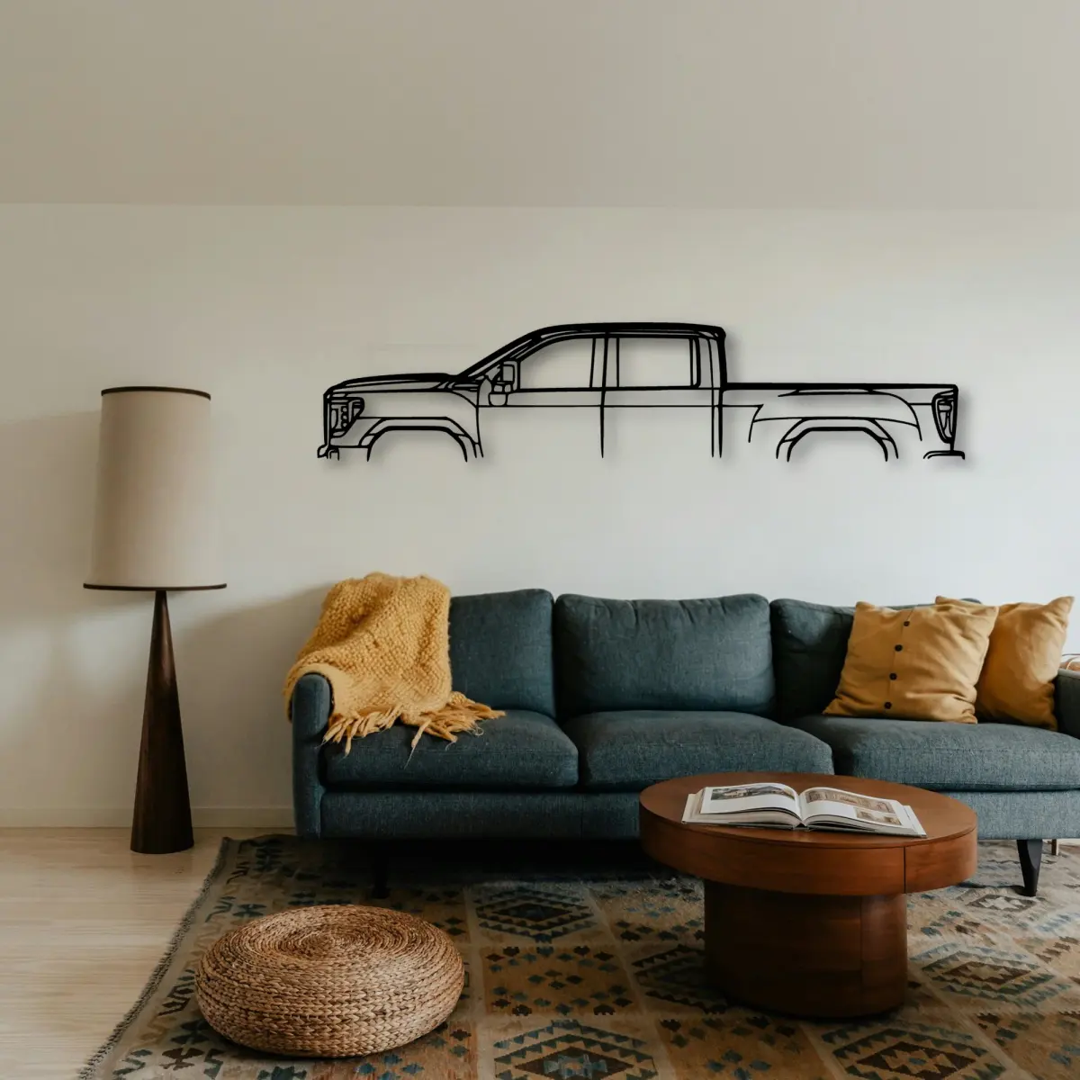Ford Sierra 2500 Gt4 cut-metal silhouette from the Tinvibe range