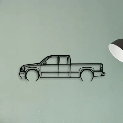 Sierra — XS (50 cm) metal wall art