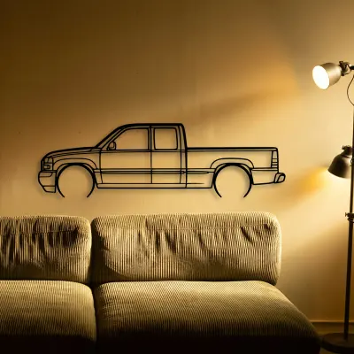 Ford Sierra laser-cut outline from the Tinvibe range