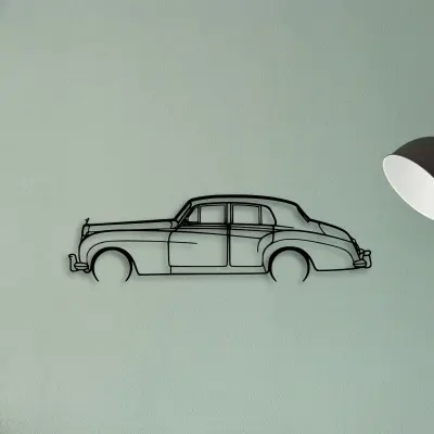 Silver Cloud 2 — XS (50 cm) metal wall art