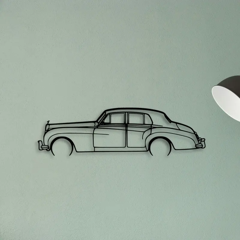 Silver Cloud 2 — XS (50 cm) metal wall art
