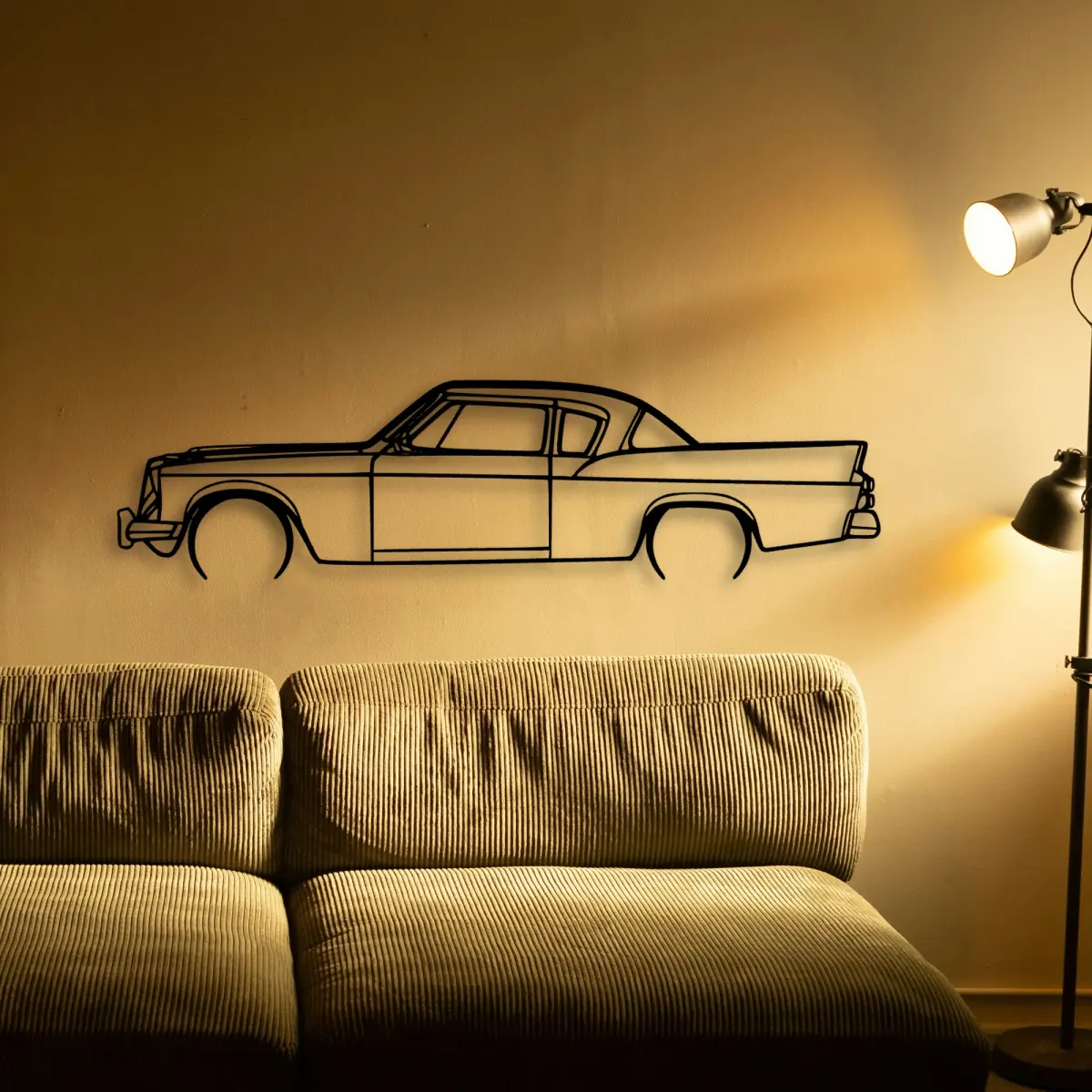 Studebaker Silverhawk 1957 cut outline from the Tinvibe range