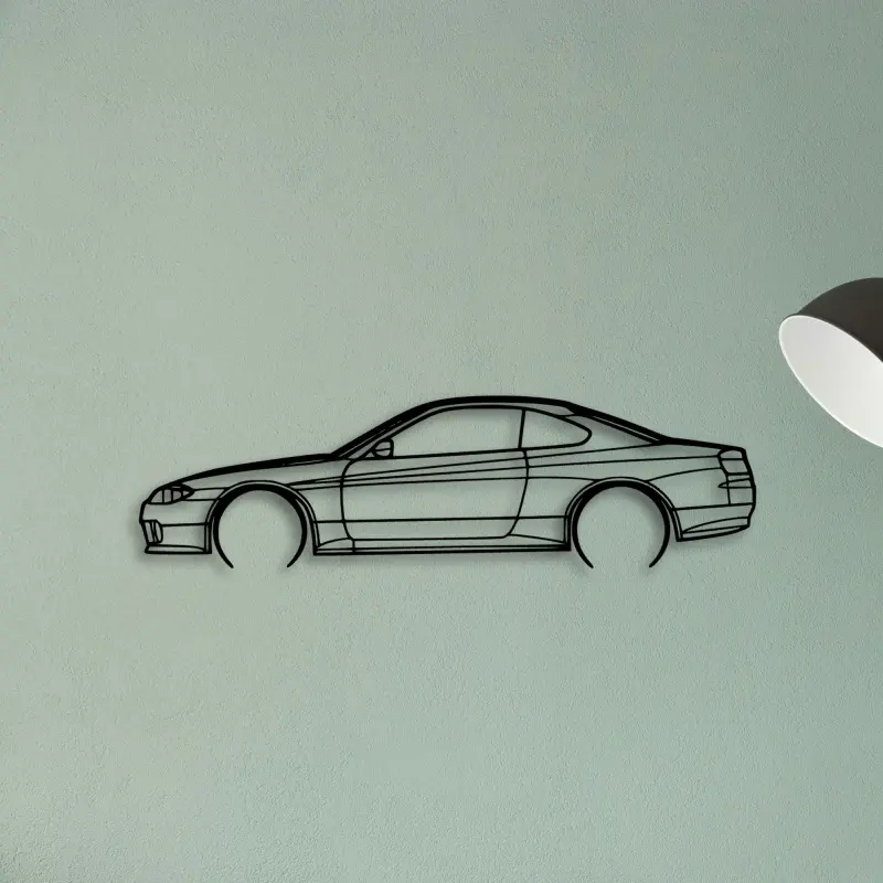 Silvia S15 3 — XS (50 cm) metal wall art