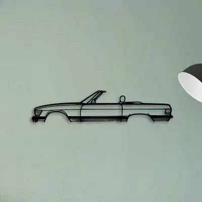 SL 1986 — XS (50 cm) metal wall art