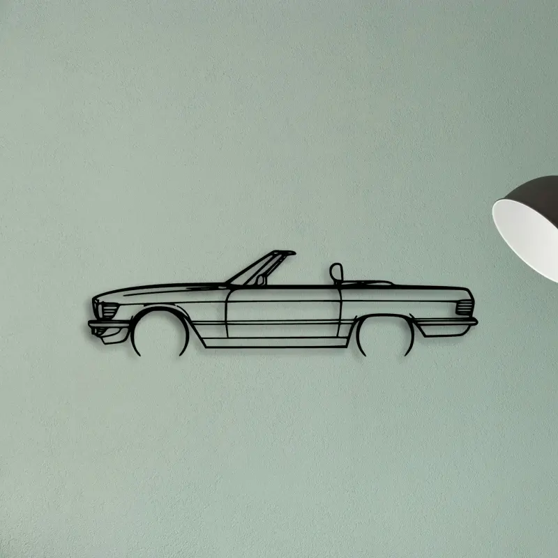 SL 1987 — XS (50 cm) metal wall art