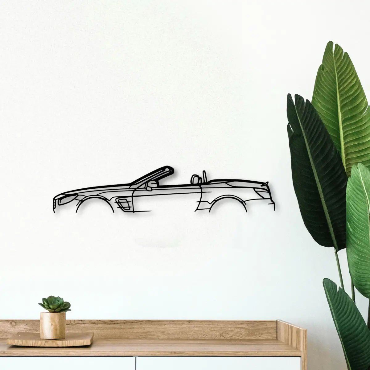 Mercedes-Benz Sl450 2020 silhouette from a different angle
