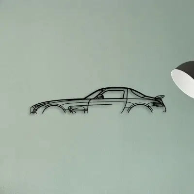 SLS AMG — XS (50 cm) metal wall art
