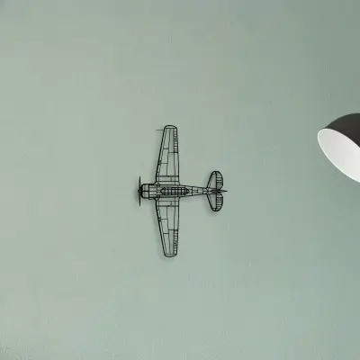Snj 5 Texan — XS (50 cm) metal wall art