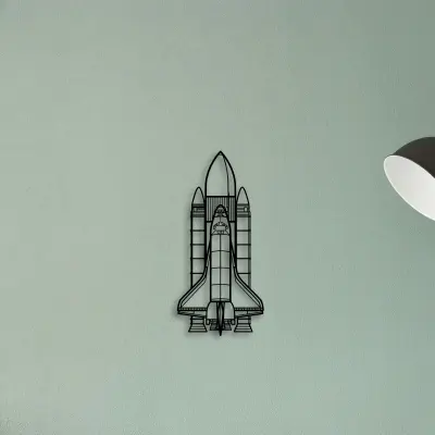 Space System — XS (50 cm) metal wall art