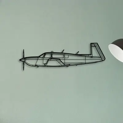 Spitfire Mk Xiv — XS (50 cm) metal wall art