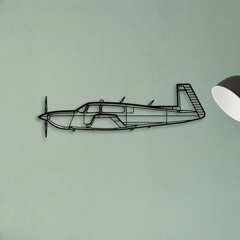 Spitfire Mk Xiv — XS (50 cm) metal wall art