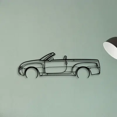 SSR 2 — XS (50 cm) metal wall art