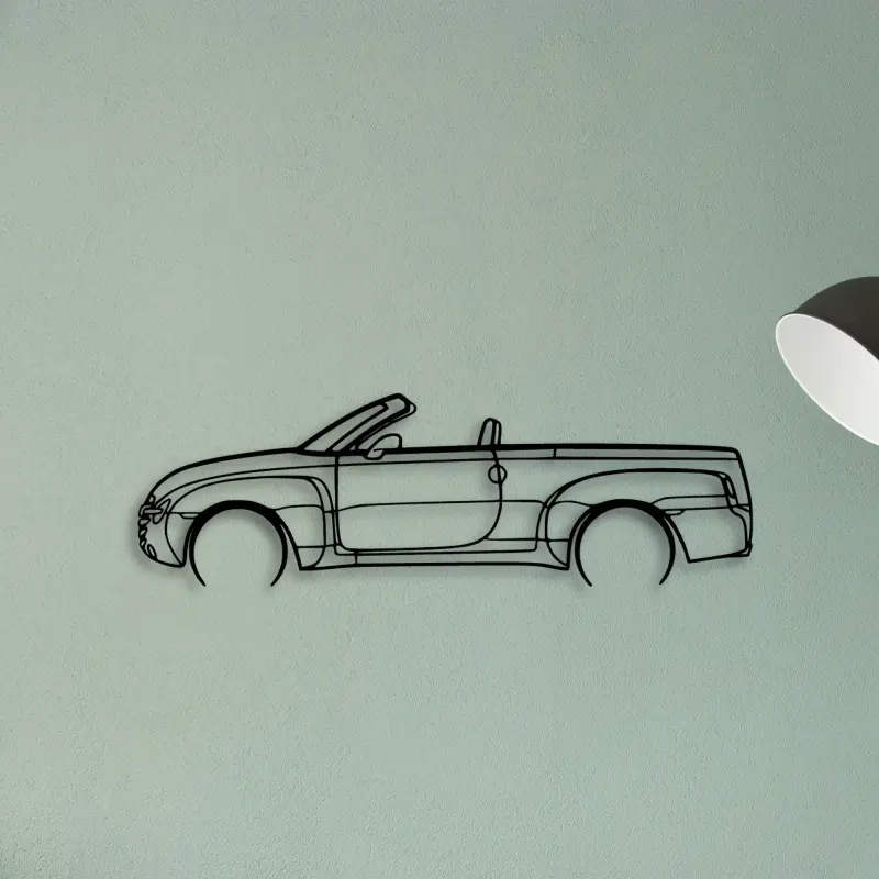 SSR 2 — XS (50 cm) metal wall art