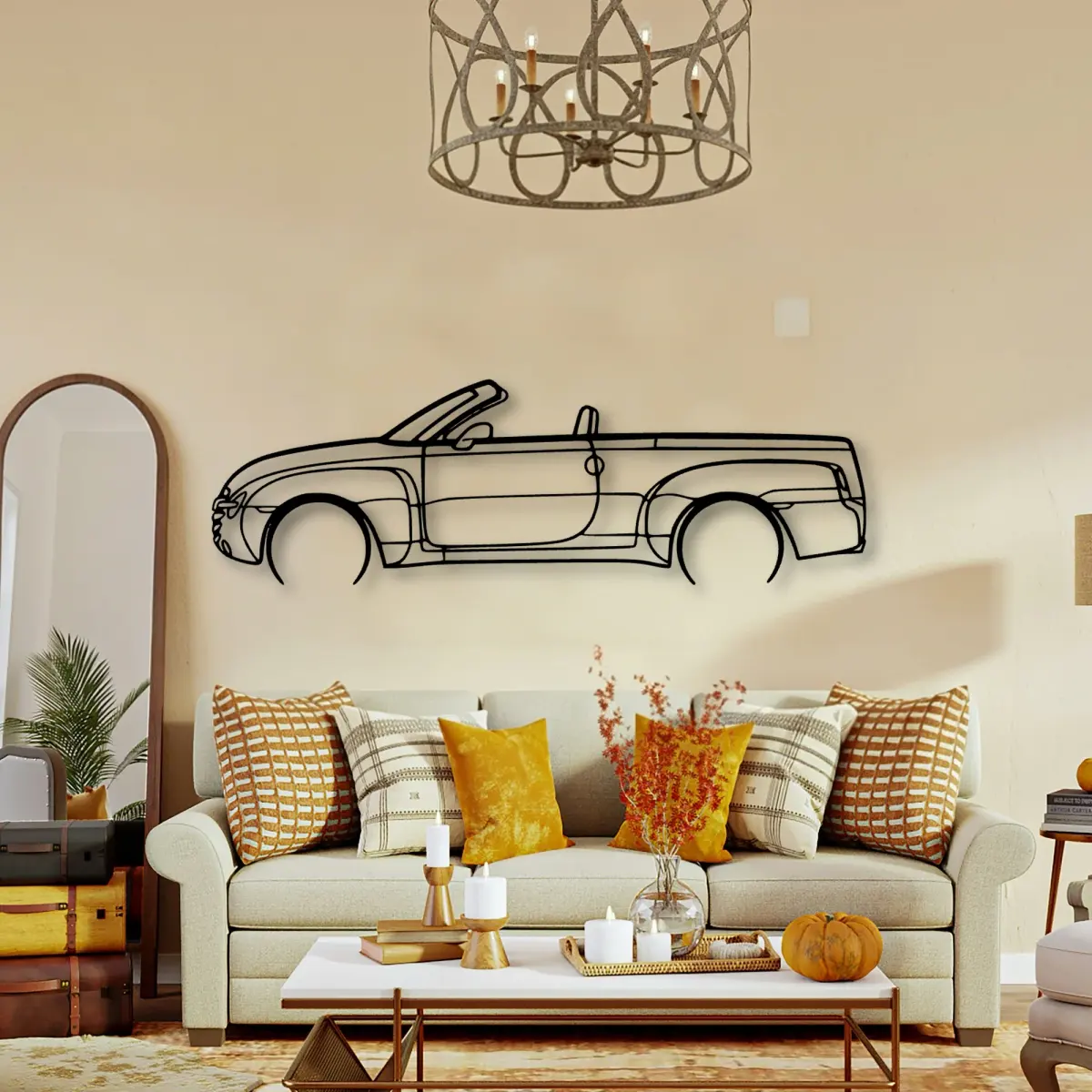Chevrolet Ssr 2 shape at feature-wall scale