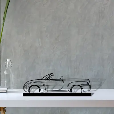 ssr — S (30 cm) metal wall art