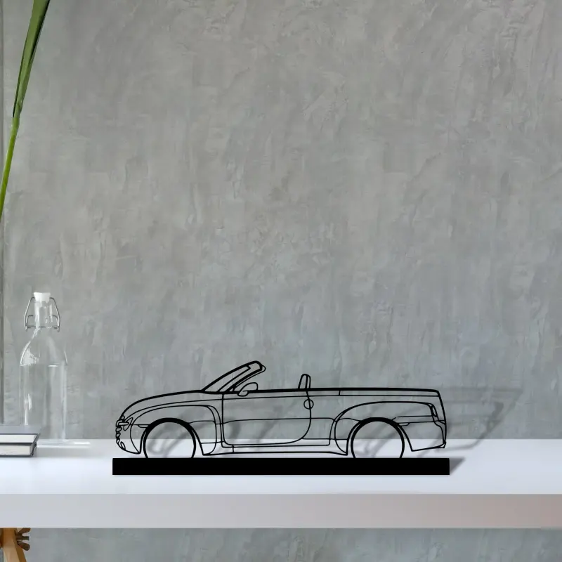 ssr — S (30 cm) metal wall art