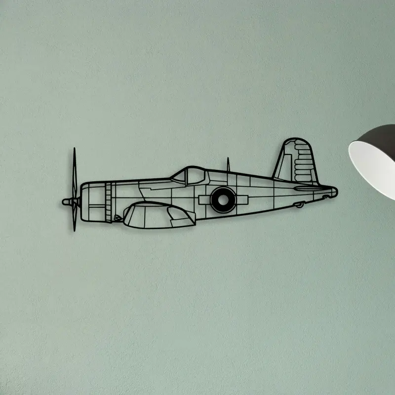 Stearman 2 — XS (50 cm) metal wall art
