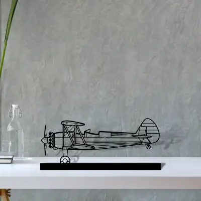 stearman-75-2 — S (30 cm) metal wall art