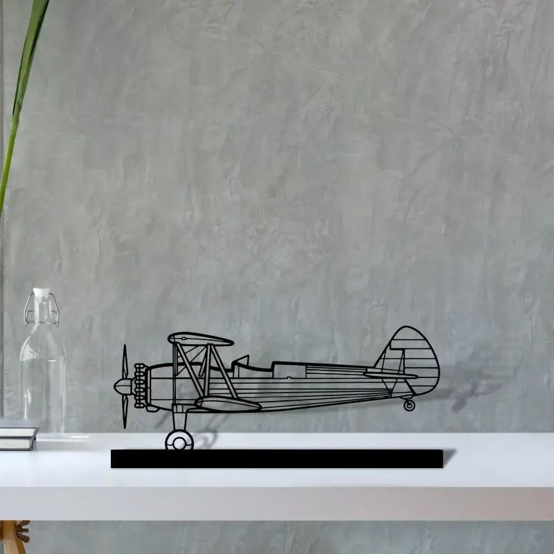 stearman-75-2 — S (30 cm) metal wall art
