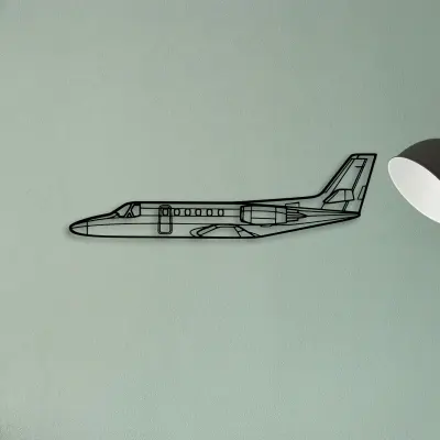Stearman 75 — XS (50 cm) metal wall art