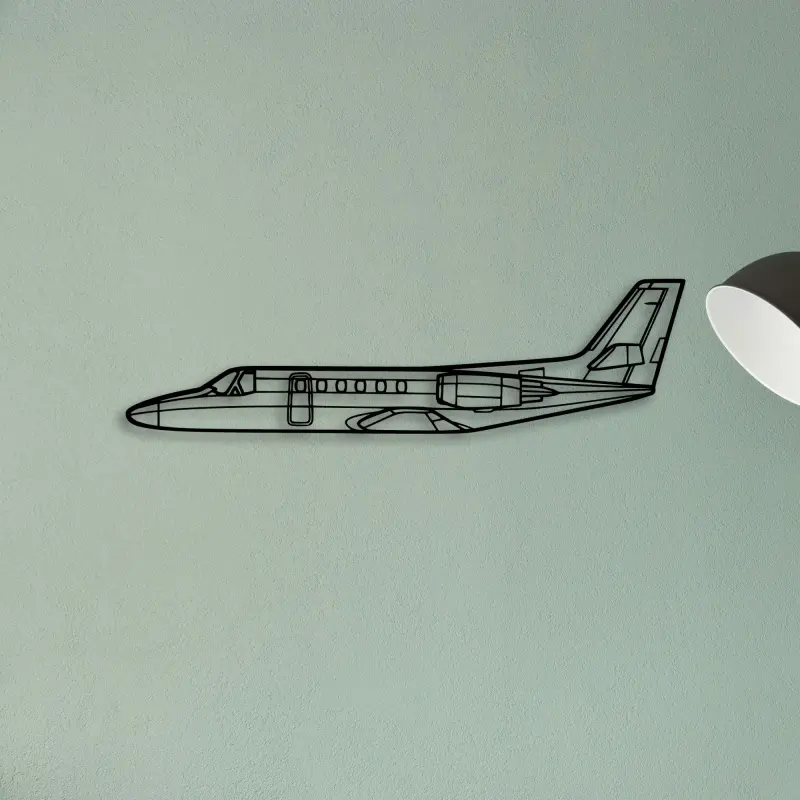 Stearman 75 — XS (50 cm) metal wall art