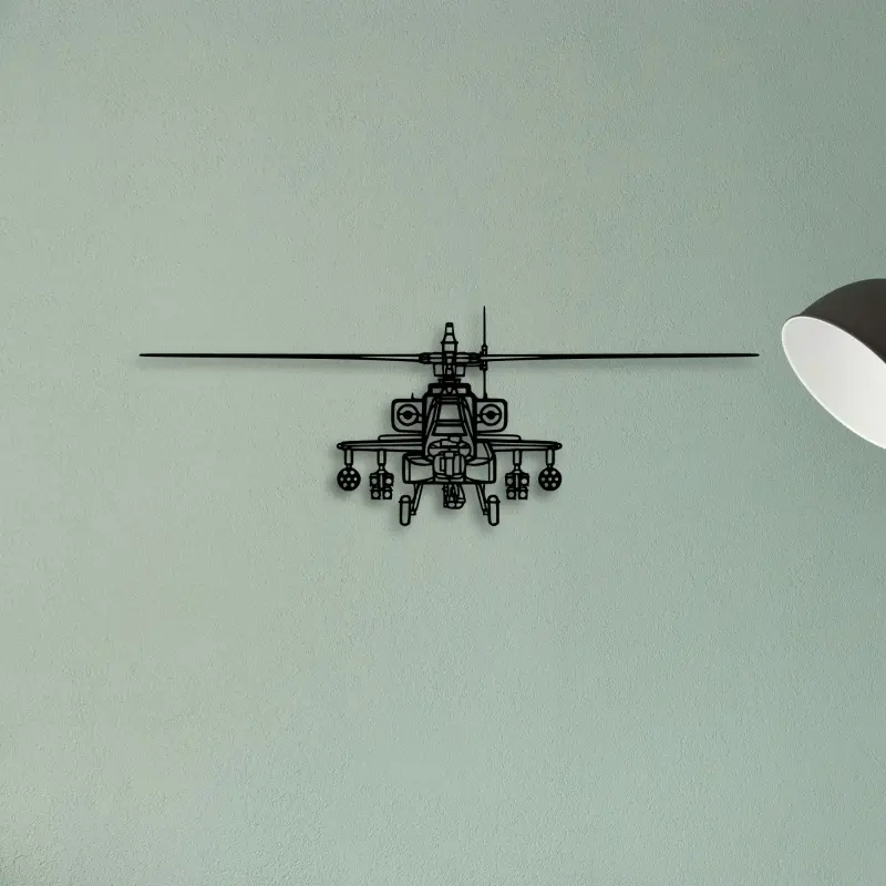 Stearman — XS (50 cm) metal wall art
