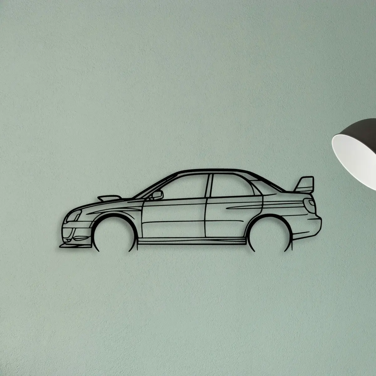 Subaru STI GD metal profile from the Tinvibe range