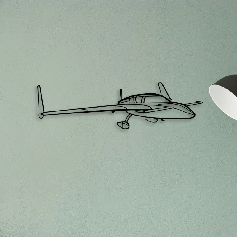 Stol Ch 701 — XS (50 cm) metal wall art