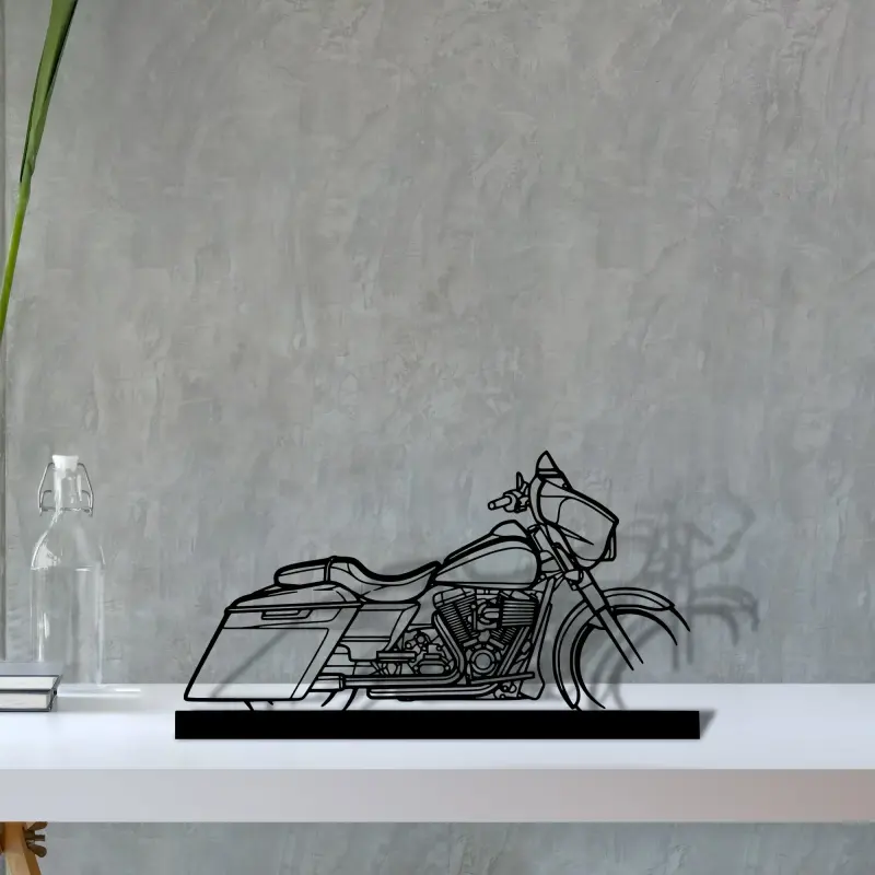 street-glide-2014 — S (30 cm) metal wall art