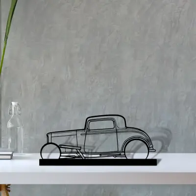 street-rod-1932 — S (30 cm) metal wall art