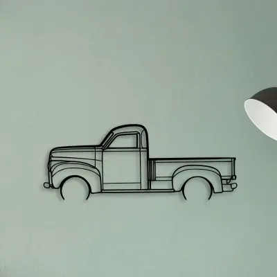 Studebaker M5 — XS (50 cm) metal wall art