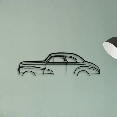 Stylemaster Coupe 1948 — XS (50 cm) metal wall art
