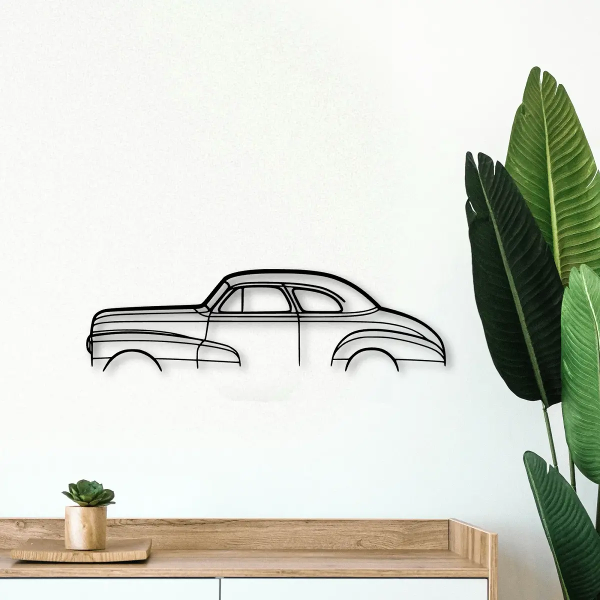 Plymouth Stylemaster Coupe 1948 cut outline from the Tinvibe range