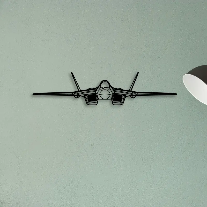 Su 57 — XS (50 cm) metal wall art
